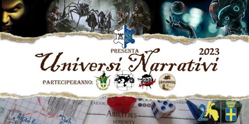 Copertina della Universi Narrativi 2023.