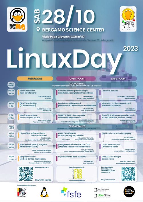 Linux Day 2023 (Bergamo)